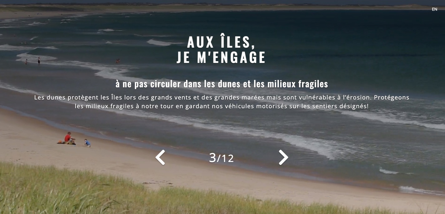 Campagne de communication numérique des Îles de la Madeleine Campagne de communication numérique des Îles de la Madeleine